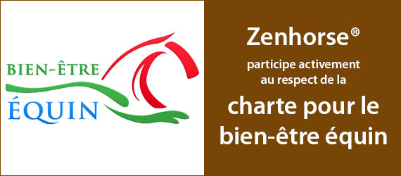 Zenhorse® respecte la charte pour le bien-être équin